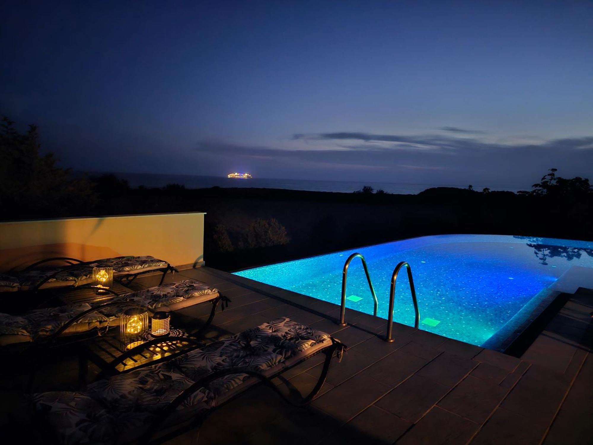 Skinos Ilivatos Eco Villa & Estate Chavriata ภายนอก รูปภาพ